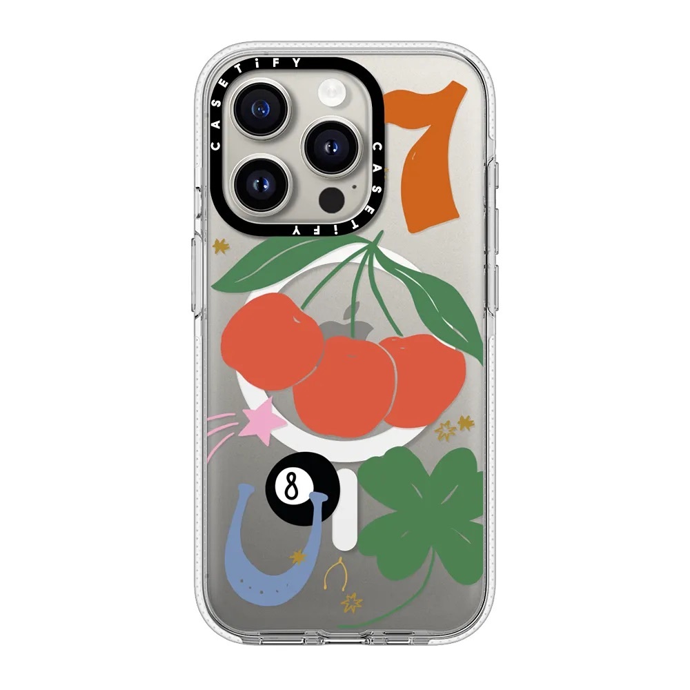 Casetify | iPhone 15 Pro | Lucky Clear MagSafe Case